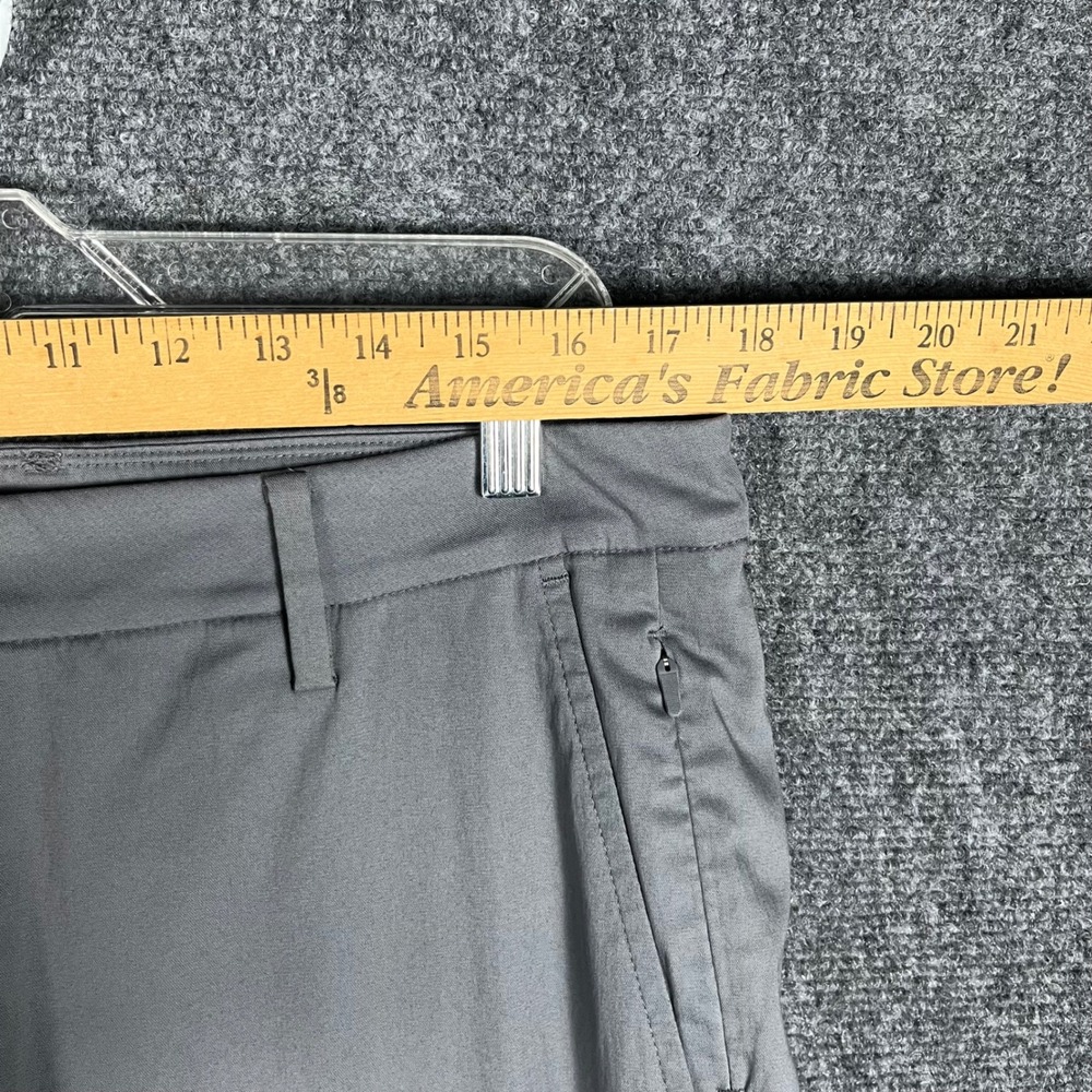 Birddogs Pants Mens 36 Gray Built-in Liner Tapered‎ Khaki Chino Commuter - Picture 6 of 9